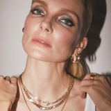 Anita Ko Diamond Oval Hoops-Anita Ko Diamond Oval Hoops AKEDOVAL-YG