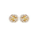 Gucci Interlocking G Yellow Gold Diamond Pavé Earrings-Gucci Interlocking G Yellow Gold Diamond Pavé Earrings