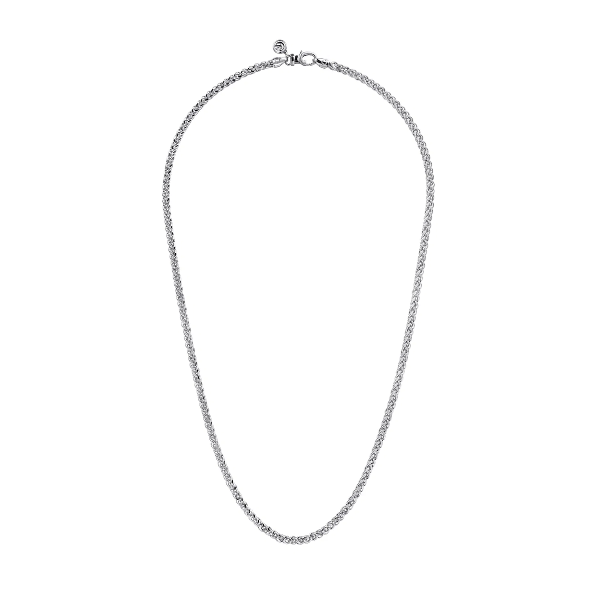 22" 3.2mm 14K Men's Hollow Wheat Chain Necklace NKM7011-22W4JJJ