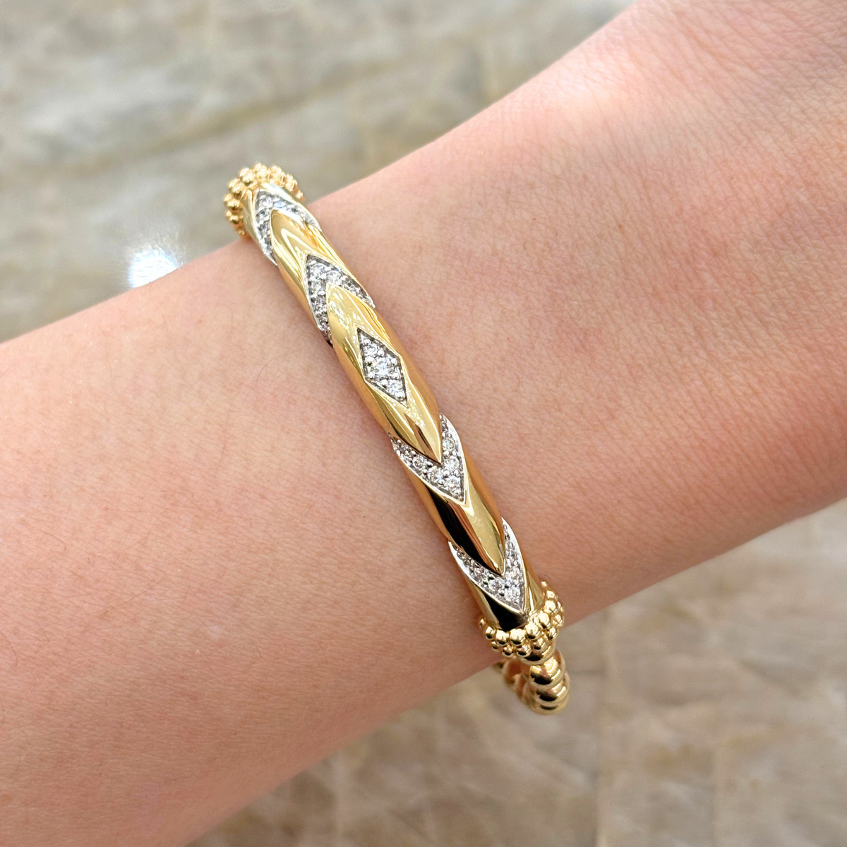 Gabriel & Co. Bujukan Diamond Bracelet BG5189-55Y45JJ