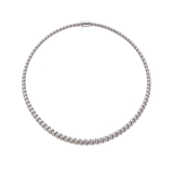 18K Omega Weave Necklace-18K Omega Weave Necklace