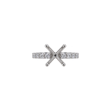 4-Prong Diamond Mounting Ring-4-Prong Diamond Mounting Ring
