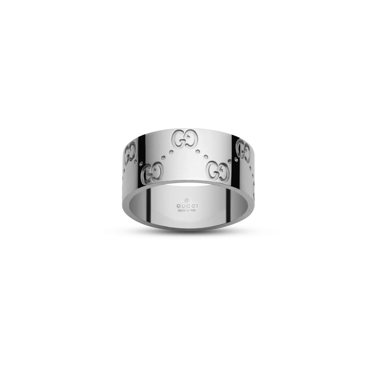 Gucci Icon Ring in White Gold - YBC073238002012