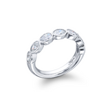 JB Star Platinum Diamond Bezel Ring-JB Star Platinum Diamond Bezel Ring 7189/006