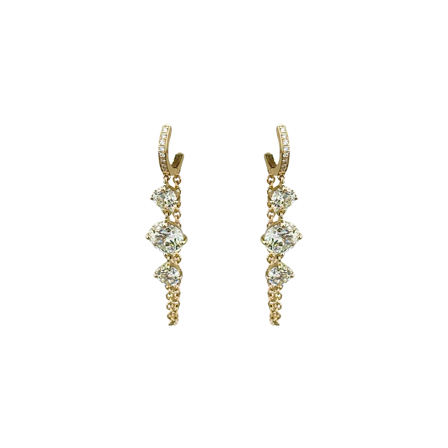 Rahaminov Diamonds Drop Earrings EAR-6130