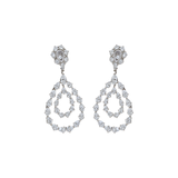 Chopard L'Heure Du Diamant Drop Diamond Earrings-Chopard L'Heure Du Diamant Drop Diamond Earrings