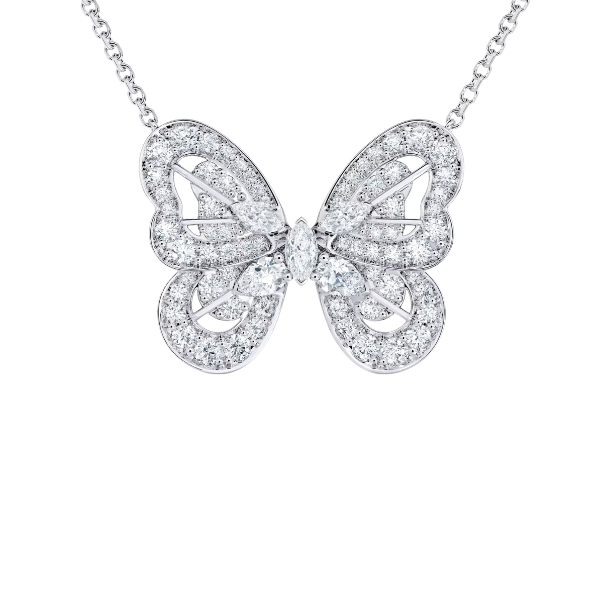 De Beers Portraits of Nature Butterfly Pendant