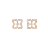 De Beers Lotus by De Beers Small Rose Gold Diamond Stud Earrings-De Beers Lotus by De Beers Small Rose Gold Diamond Stud Earrings E10513400A000