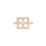 De Beers Lotus by De Beers Rose Gold Diamond Ring-De Beers Lotus by De Beers Rose Gold Diamond Ring