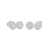 De Beers My First De Beers Aura Toi & Moi Stud Earrings-De Beers My First De Beers Aura Toi & Moi Stud Earrings E10347500A000