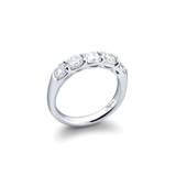 JB Star 5 Cushion Cut Diamond Band-JB Star 5 Cushion Cut Diamond Band