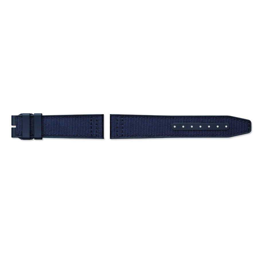 IWC Schaffausen Blue Rubber Strap 20/18mm - MXE0GBDR