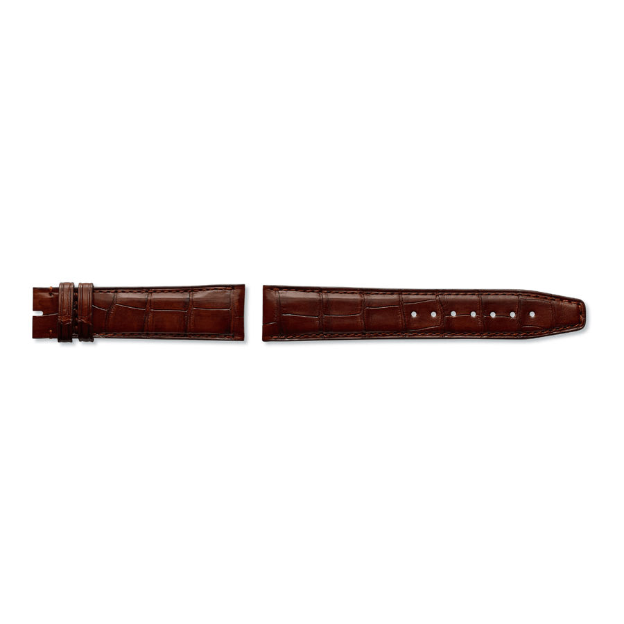 IWC Schaffhausen Alligator Strap Dark Brown 20/18 - IWE06727