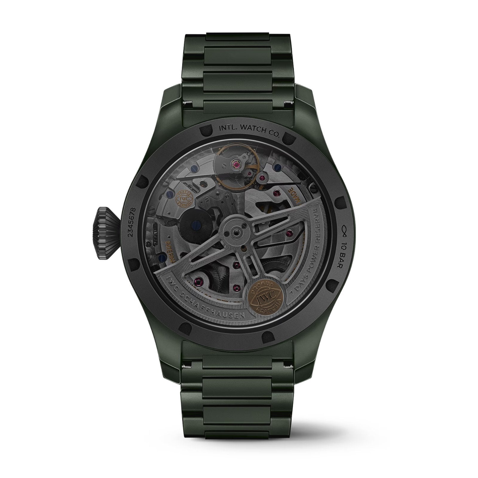 IWC Schaffhausen Pilot's Watch Timezoner Top Gun Woodland IW395601