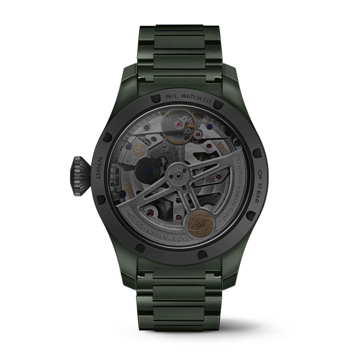 IWC Schaffhausen Big Pilot's Watch Perpetual Calendar Top Gun Woodland - IW503101