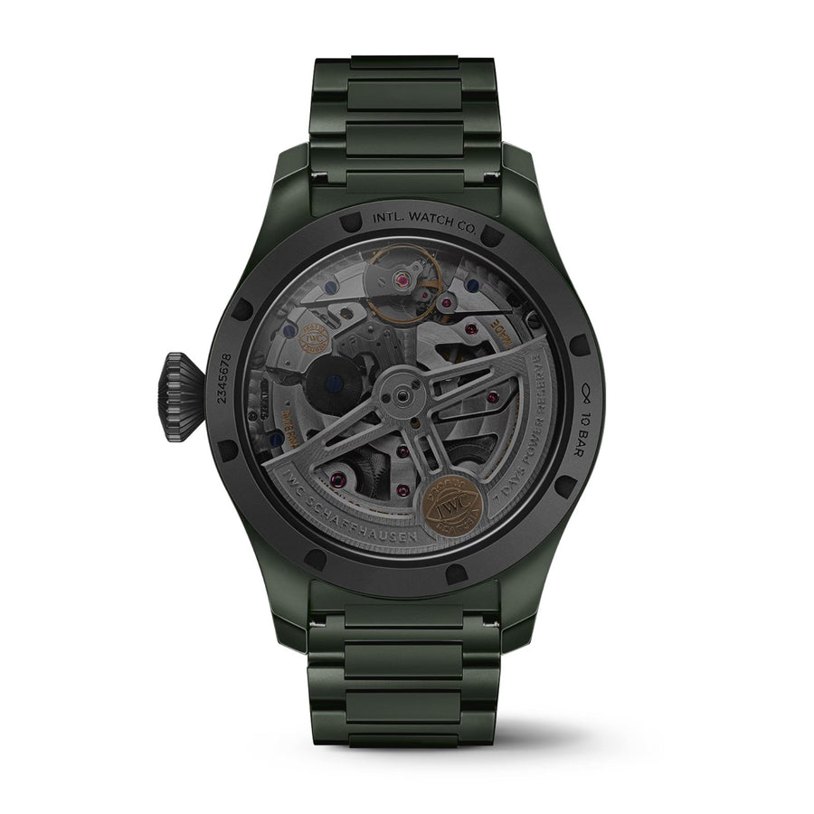 IWC Schaffhausen Big Pilot's Watch Perpetual Calendar Top Gun Woodland - IW503101
