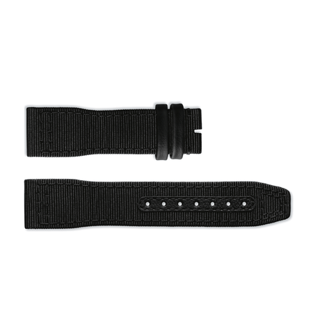IWC Schaffhausen Black Polyester Strap QR 21/18-IWC Schaffhausen Black Polyester Strap QR 21/18 - MXE0MLNM