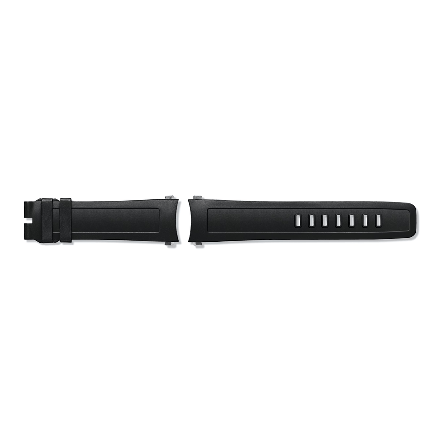 IWC Schaffhausen Black Rubber Strap 22/20 - IWA31759
