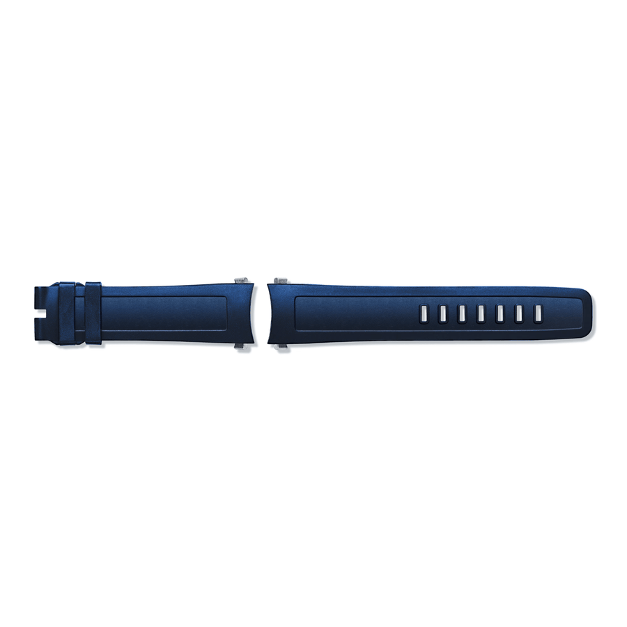 IWC Schaffhausen Blue Rubber Strap 22/20 - IWA33399
