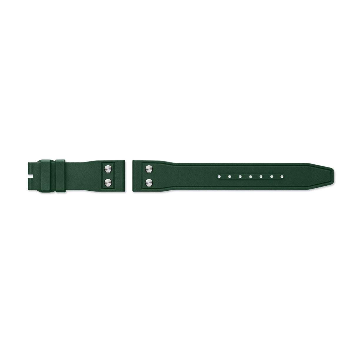 IWC Schaffhausen Green Rubber Strap QR 22/18mm - MXE0P994
