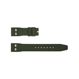 IWC Schaffhausen Olive Green Rubber Strap 21/18 QR-IWC Schaffhausen Olive Green Rubber Strap 21/18 QR - MXE0LPSP