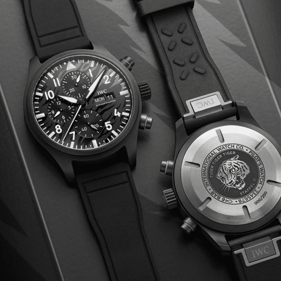 IWC Schaffhausen Pilot's Watch Chronograph 100th anniversary of Swiss fighter squadron Staffel 11 - IW389112