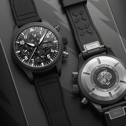 IWC Schaffhausen Pilot's Watch Chronograph 100th anniversary of Swiss fighter squadron Staffel 11-IWC Schaffhausen Pilot's Watch Chronograph 100th anniversary of Swiss fighter squadron Staffel 11 - IW389112