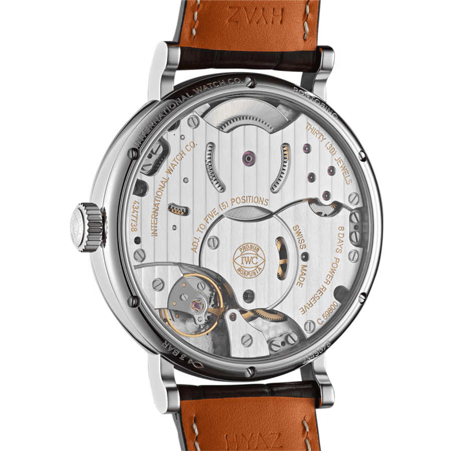 IWC Schaffhausen Portofino Hand Wound 8 Days Moon Phase - IW516401