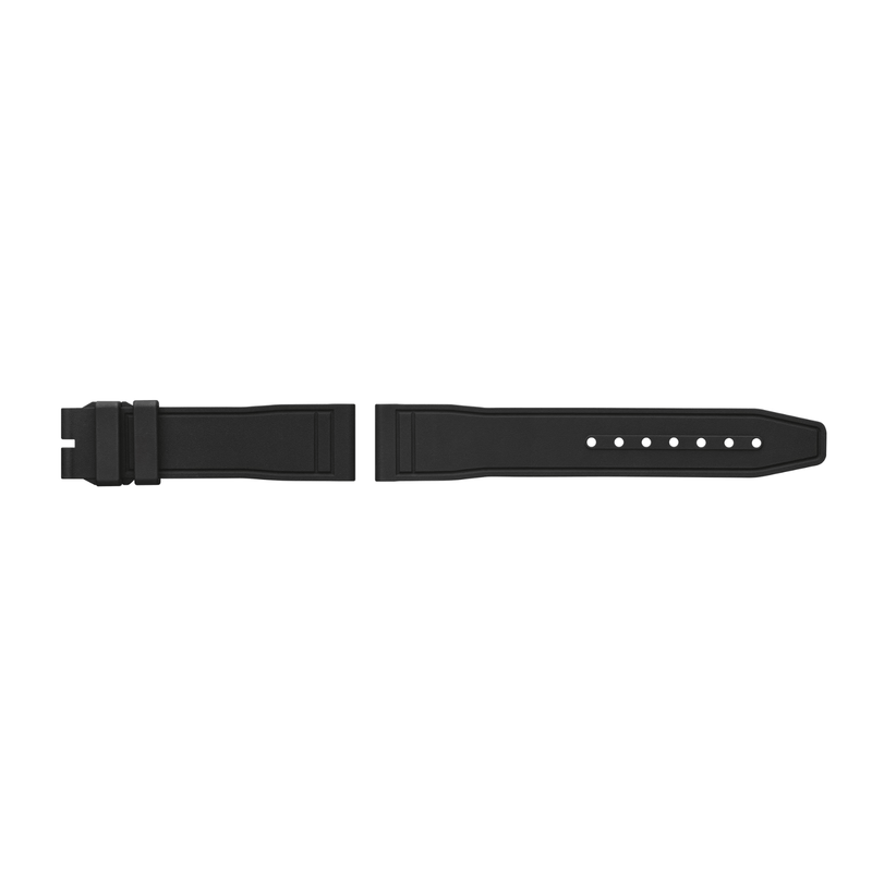 IWC Schaffhausen Rubber Strap Black 21/18 QR-IWC Schaffhausen Rubber Strap Black 21/18 QR - MXE0M4TC