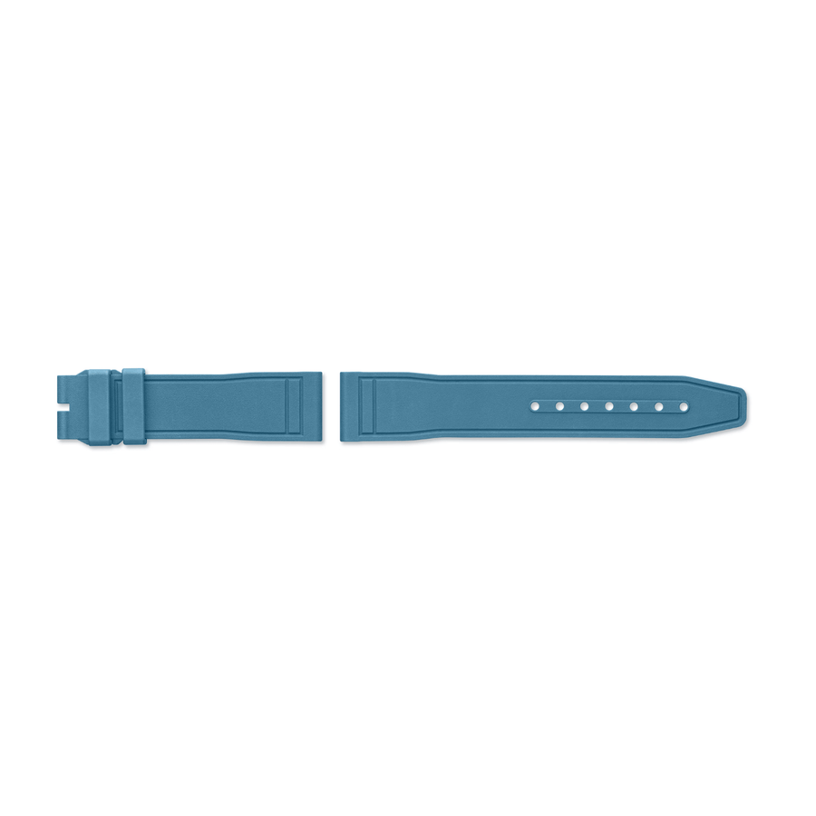 IWC Schaffhausen Rubber Strap Blue 20/18 QR - MXE0LPTN