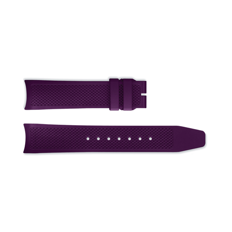 IWC Schaffhausen Rubber Strap Purple 20/18-IWC Schaffhausen Rubber Strap Purple 20/18 - MXE0MJ41