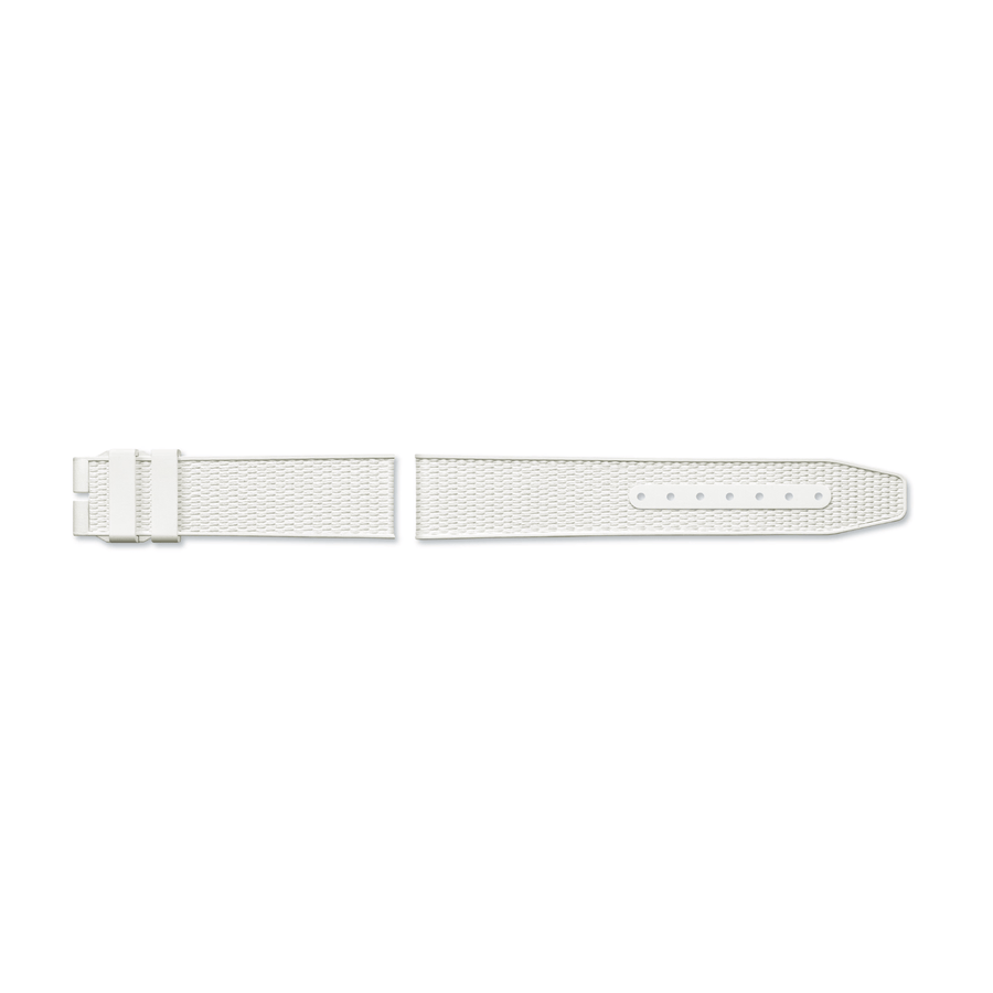 IWC Schaffhausen Rubber Strap White 20/18 - MXE0PR3L