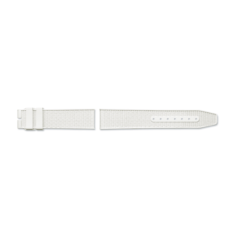 IWC Schaffhausen Rubber Strap White 20/18-IWC Schaffhausen Rubber Strap White 20/18 - MXE0PR3L