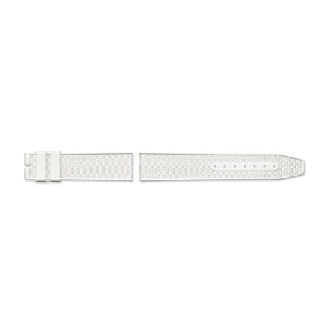 IWC Schaffhausen Rubber Strap White 20/18-IWC Schaffhausen Rubber Strap White 20/18 - MXE0PR3L