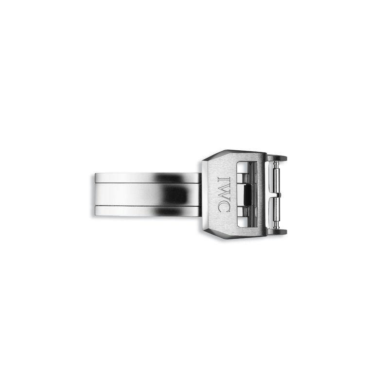 IWC Schaffhausen Stainless Steel Folding Clasp 18mm-IWC Schaffhausen Stainless Steel Folding Clasp 18mm - IWE03446