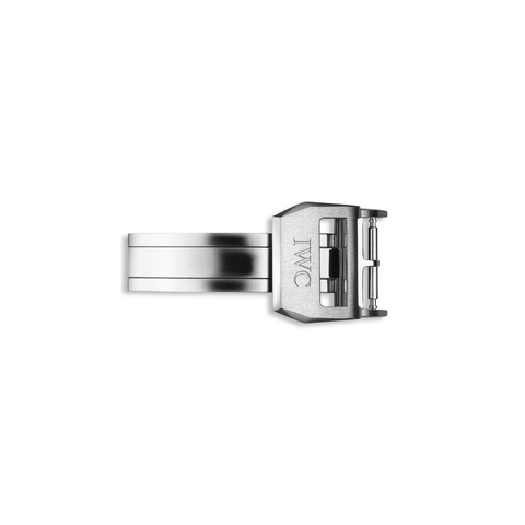 IWC Schaffhausen Stainless Steel Folding Clasp 18mm-IWC Schaffhausen Stainless Steel Folding Clasp 18mm - IWE03446
