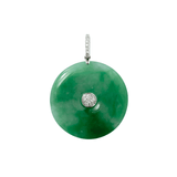 Jade Diamond Necklace-Jade Diamond Necklace - ONNEL00893