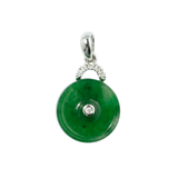 Jade Diamond Necklace-Jade Diamond Necklace - ONNEL00919