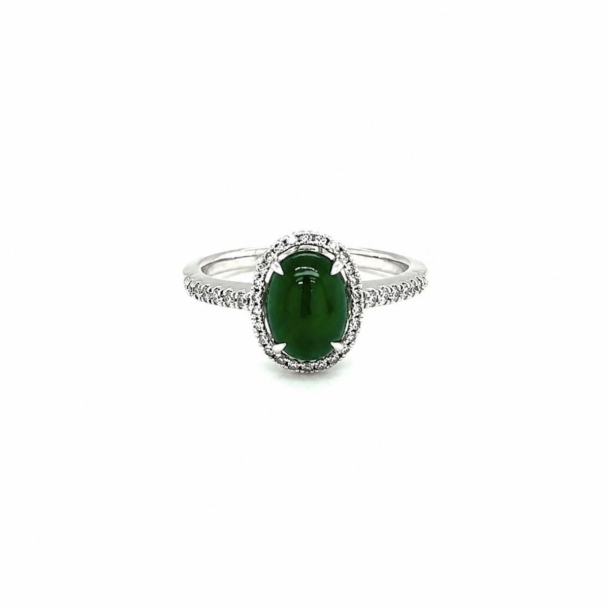 jade diamond ring