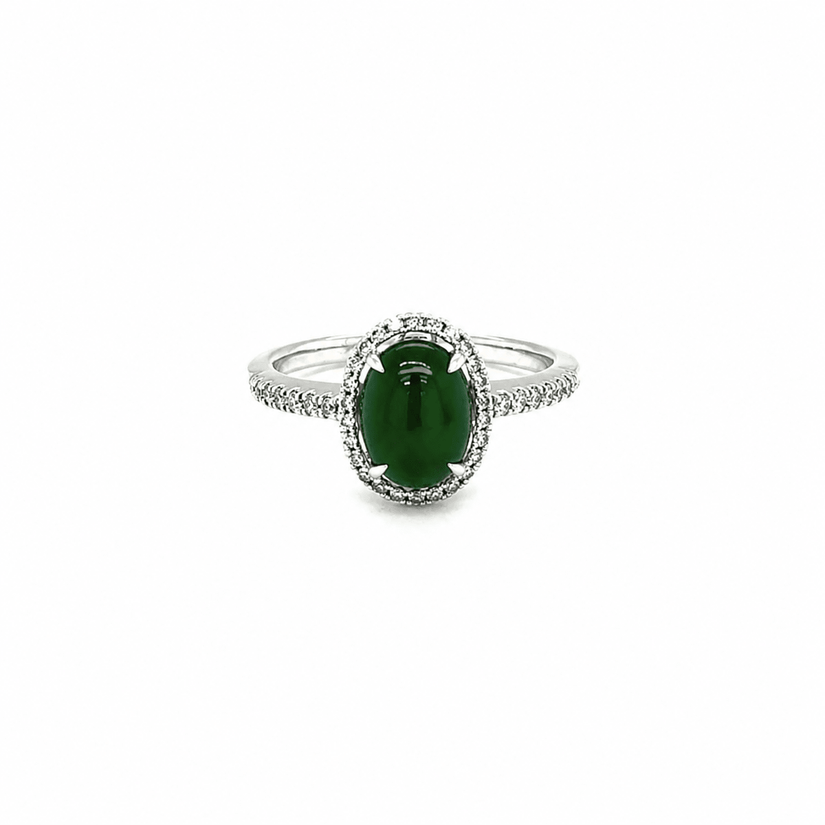 jade diamond ring