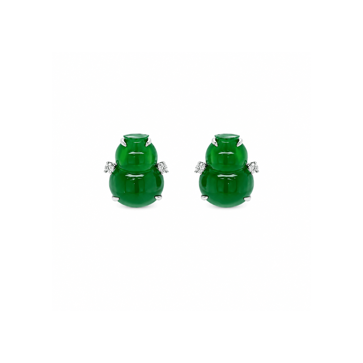 Jade Gourd Earrings