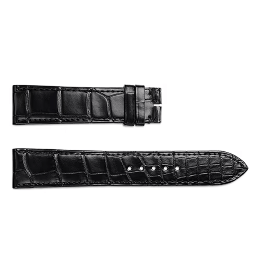 Jaeger - LeCoultre Alligator Leather Black 20/18 - QC15A872