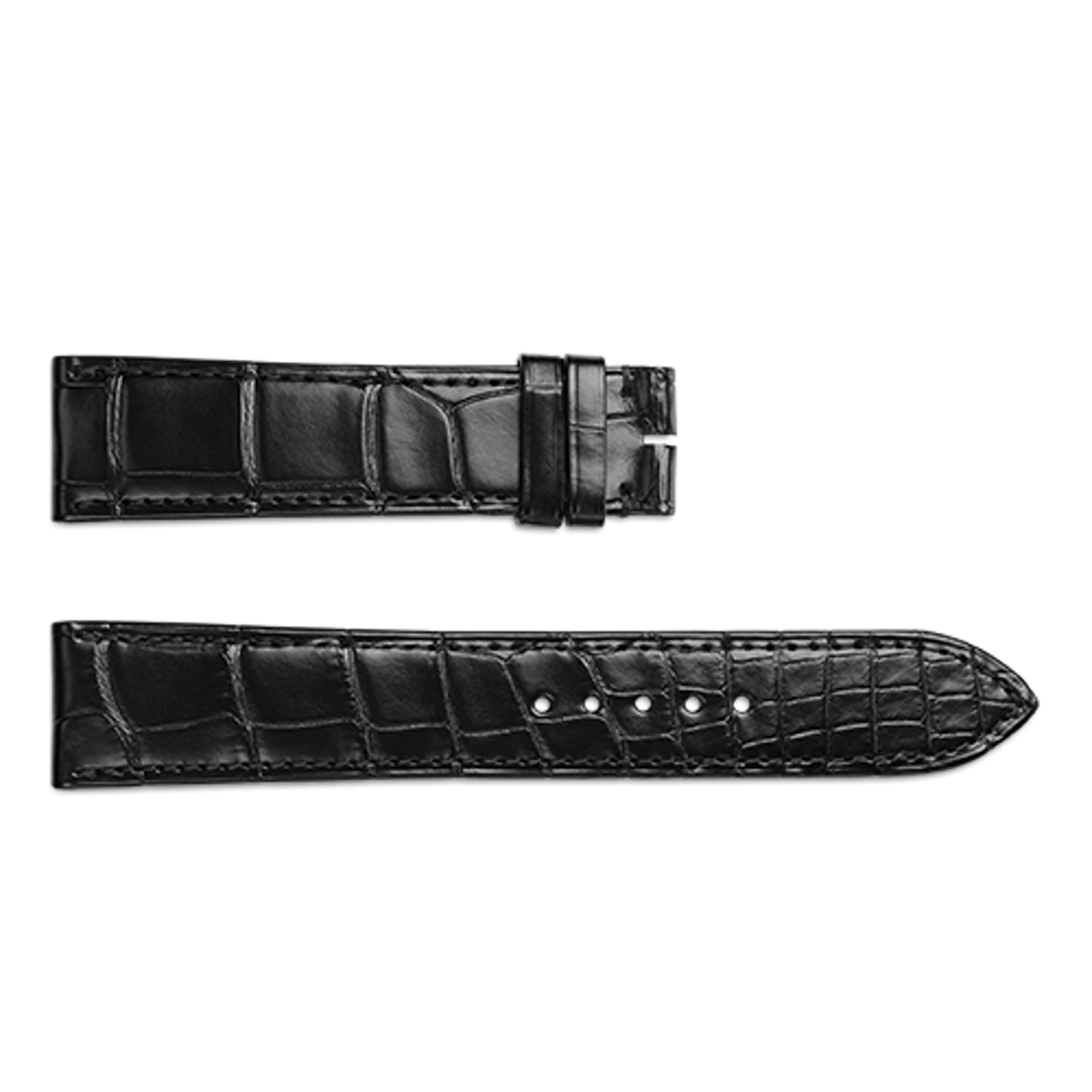Jaeger - LeCoultre Black Alligator Strap 22/20mm - QC21C72C