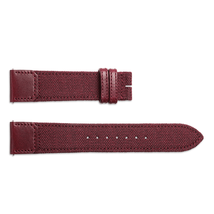 Jaeger - LeCoultre Fagliano Strap Bordeaux 20/18mm - QC35A842