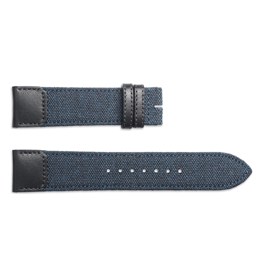 Jaeger LeCoultre Navy Blue Fagliano Strap 22/20mm - QC35CFF2