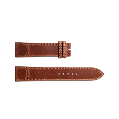 Jaeger-LeCoutlre Brown Calfskin Fagliano Strap 22/20mm-Jaeger - LeCoutlre Brown Calfskin Fagliano Strap 22/20mm - QC05C82C