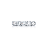 JB Star 5 Cushion Cut Diamond Band-JB Star 5 Cushion Cut Diamond Band