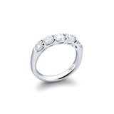 JB Star 5 Cushion Cut Diamond Band-JB Star 5 Cushion Cut Diamond Band