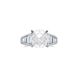 JB Star Diamond Mounting Ring-JB Star Diamond Mounting Ring - 5926/005