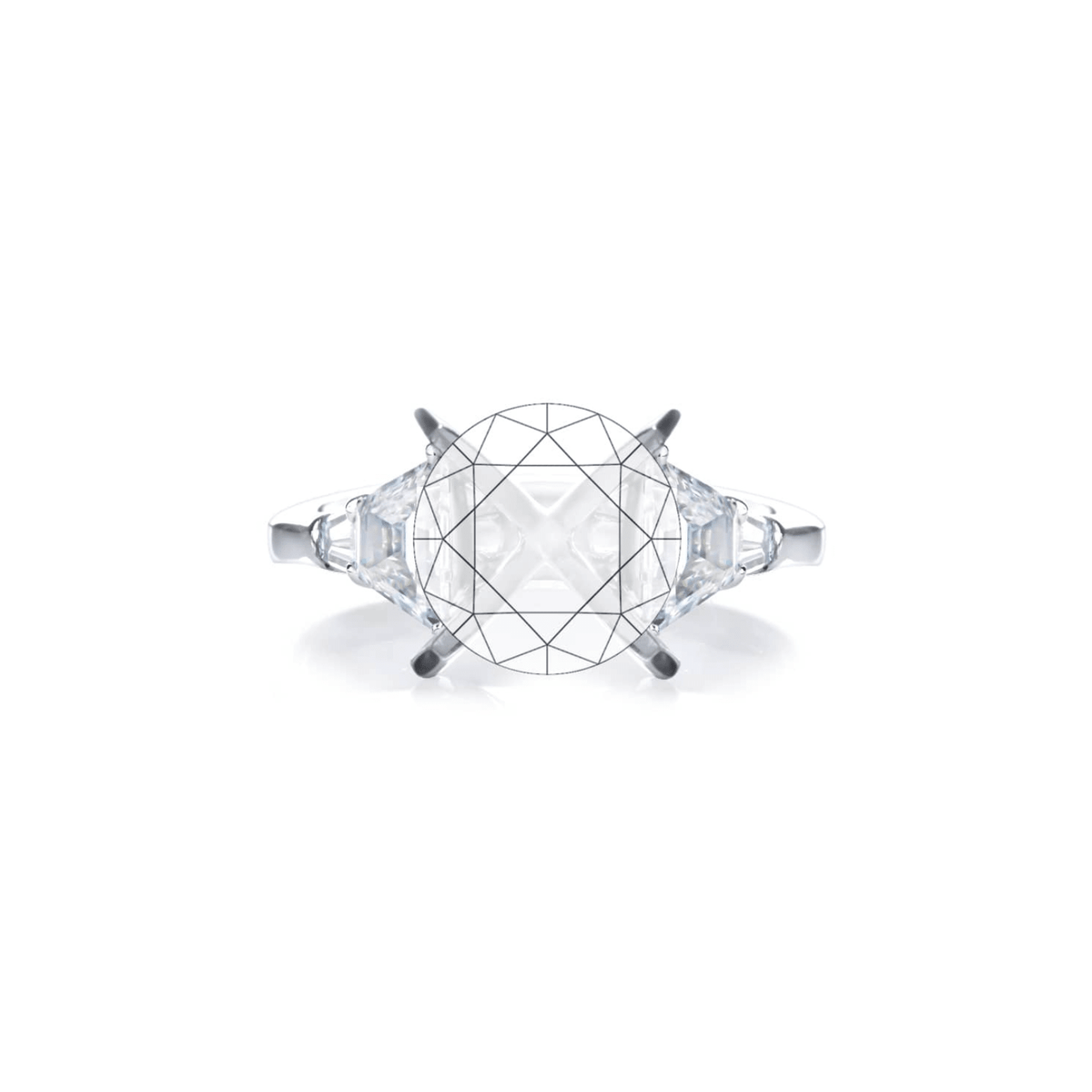 JB Star Diamond Mounting Ring - 7312/004